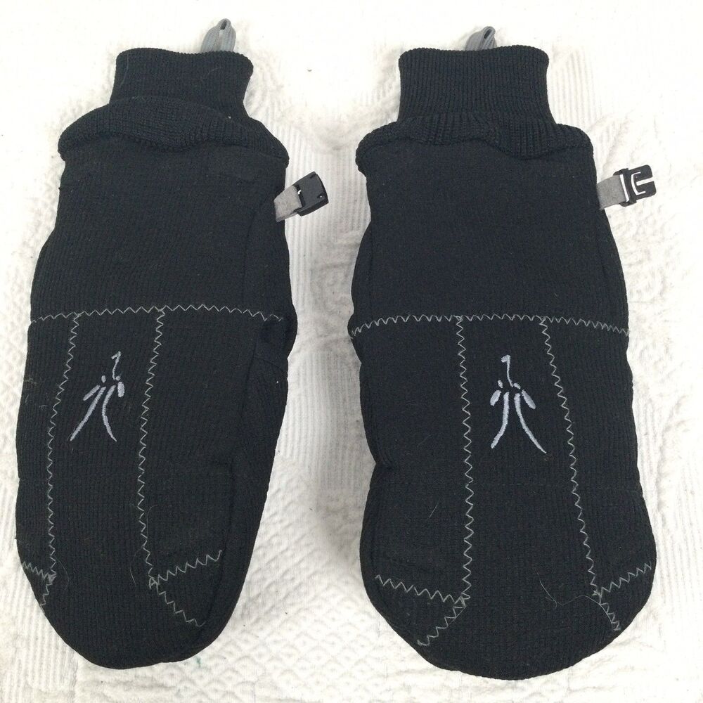 Ibex Winter Fold Down Fingerless Thunbless Convertible Mittens XS
